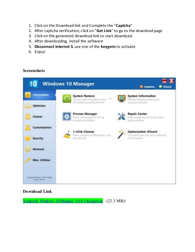 Keygen For Windows 10